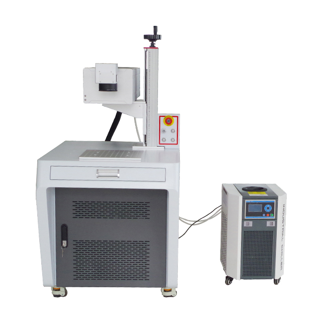 355нм таласна дужина 3В УВ ласерска машина за обележавање материјала осетљивих на полимер