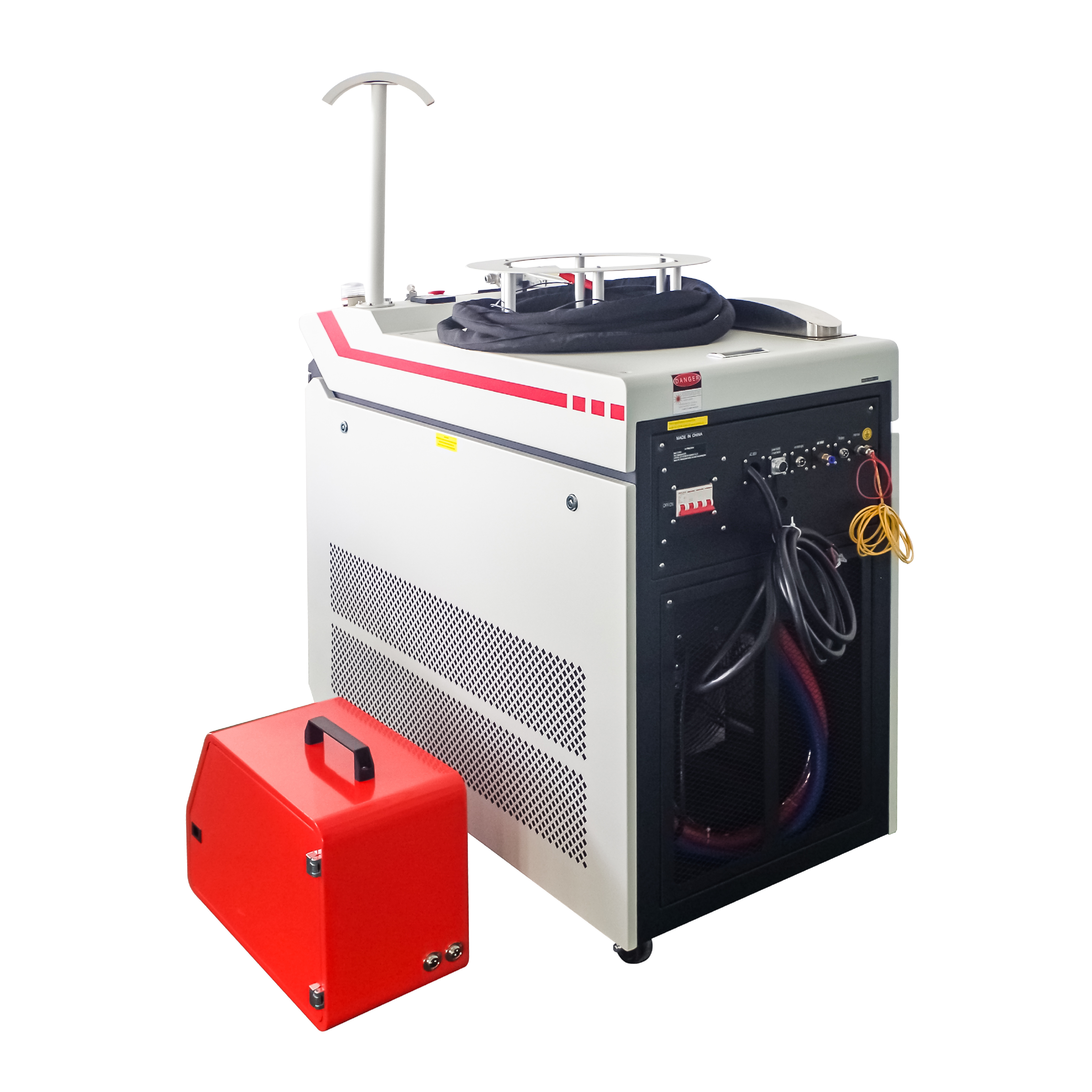 Фабрички професионални систем за ласерско заваривање влакана 2000в ласерски заваривач за метал