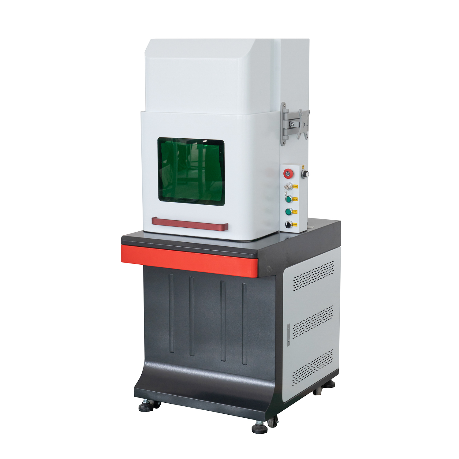 Потпуно затворена стона ЦНЦ машина за ласерски маркер са влакнима са ЦЕ и ФДА сертификатом