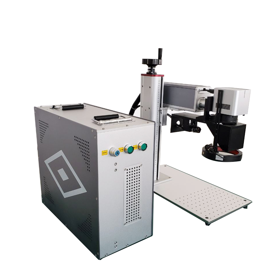 ЦЦД Висион машина за ласерско обележавање 20В 30В 50В 60В 100В са покретном траком и камером
