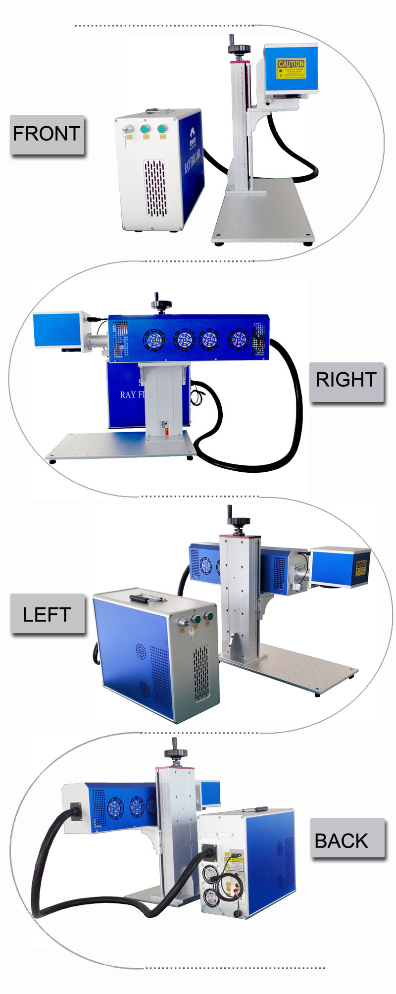 分体 便携 цо2 打标机 组图